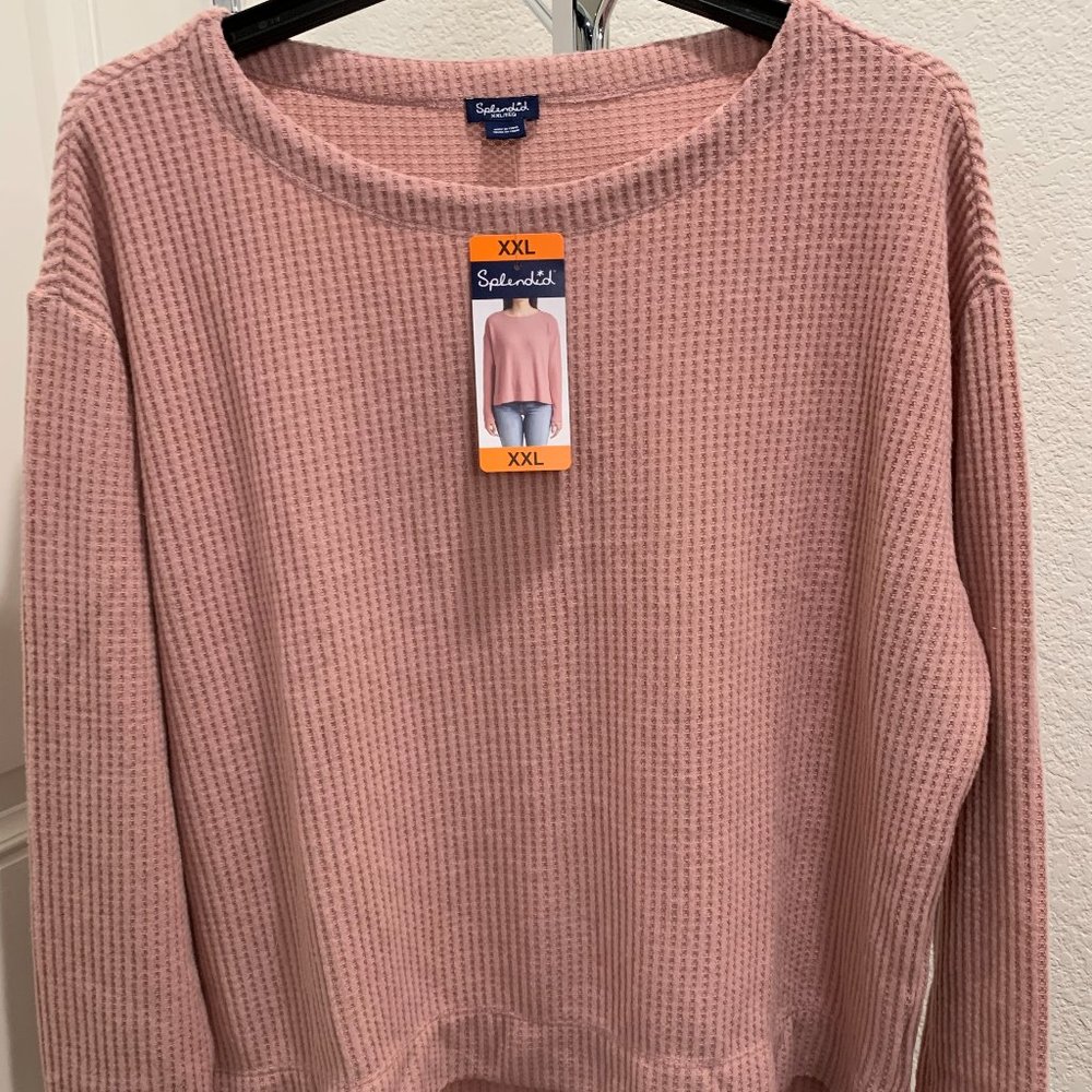 Splendid Women's  Thermal Waffle Top
